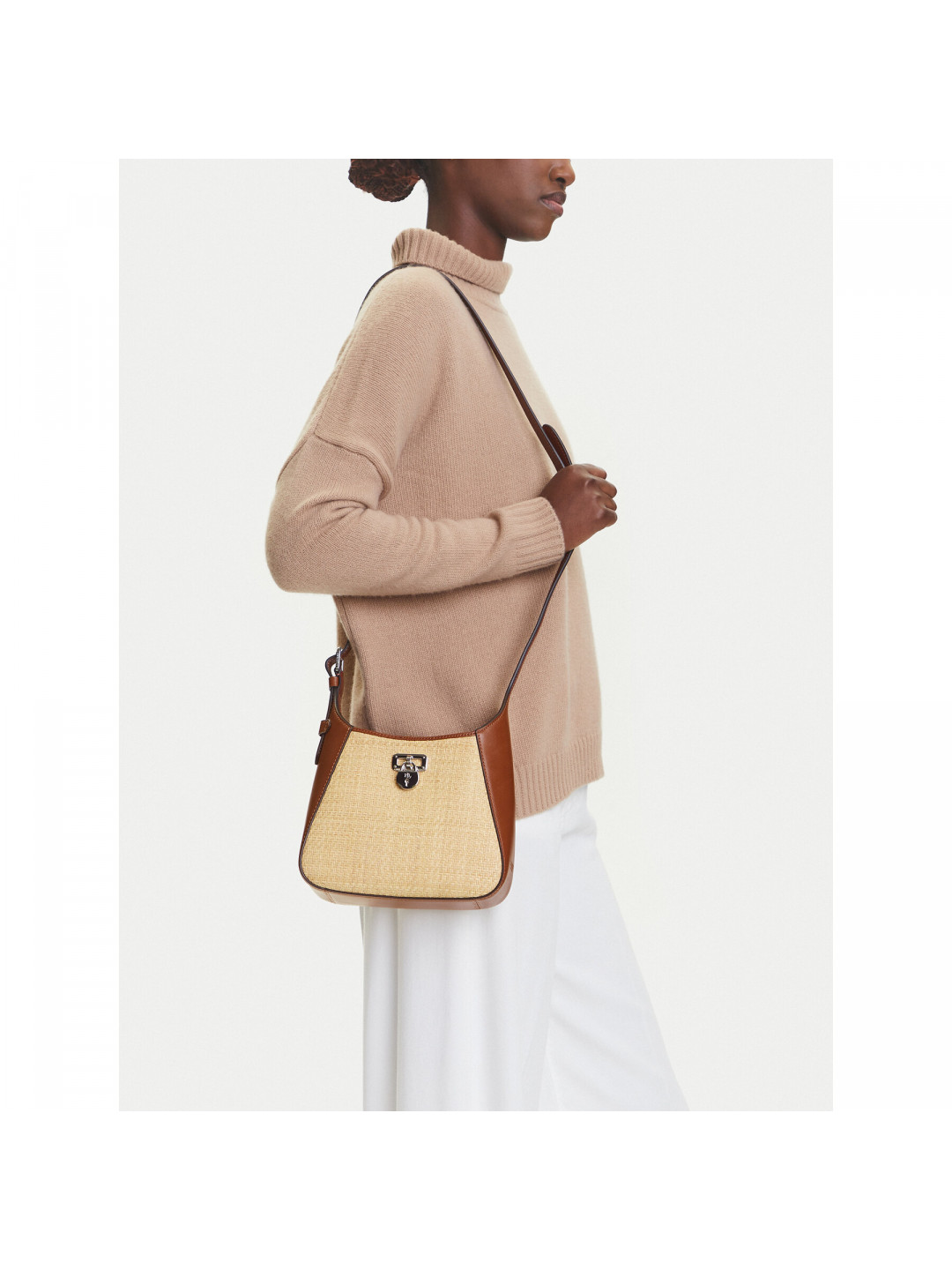 Kabelka LAUREN RALPH LAUREN 431966751001 Hnědá